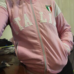 Italia Baby Pink Sweatshirt